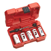 Zestaw otwornic 19-38mm Milwaukee HOLE DOZER HOLESAW / 7 elementów - 49224083