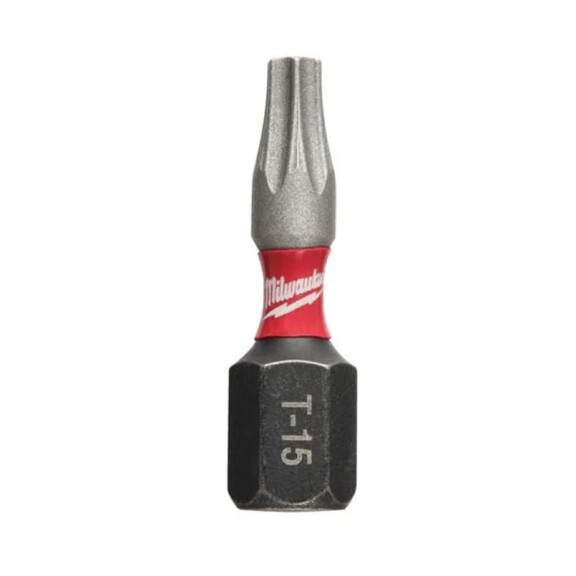 Bit udarowy TORX T15x25mm Milwaukee SHOCKWAVE - 4932430873