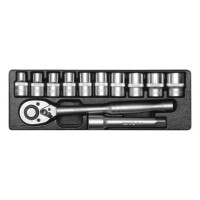 Narzędzia 1/2" 13 elementów 10-24mm
