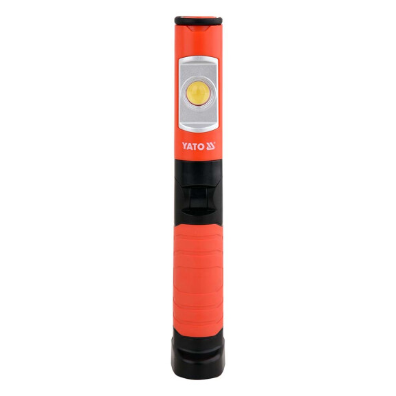 Lampa warsztatowa 500lm + 120lm 5W COB LED Yato YT-08562 AKU 3.7V (2.6 Ah)