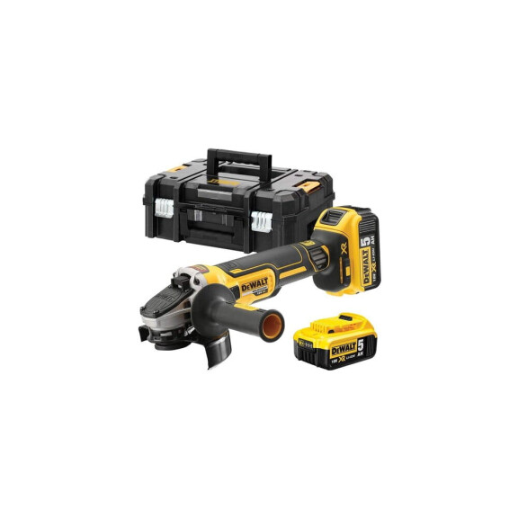 Szlifierka kątowa 125mm DeWalt DCG405P2 AKU 18V (2x 5.0 Ah)