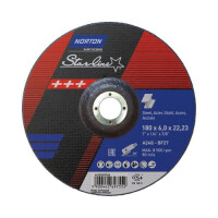 Tarcza do metalu 180x6.0mm Norton STARLINE
