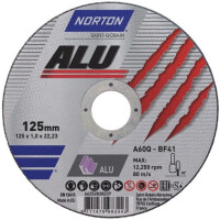 Tarcza do aluminium 125x1mm Norton