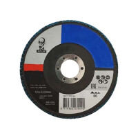Ściernica lamelkowa 125mm gr 60 ATLAS CYRKON KX663 Norton