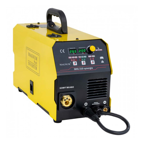Spawarka inwertorowa MIG/MAG Magnum MIG 210 SYNERGIA + MMA/TIG LIFT [230V]