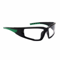 Okulary ochronne przeciwodpryskowe F-05 Black Green