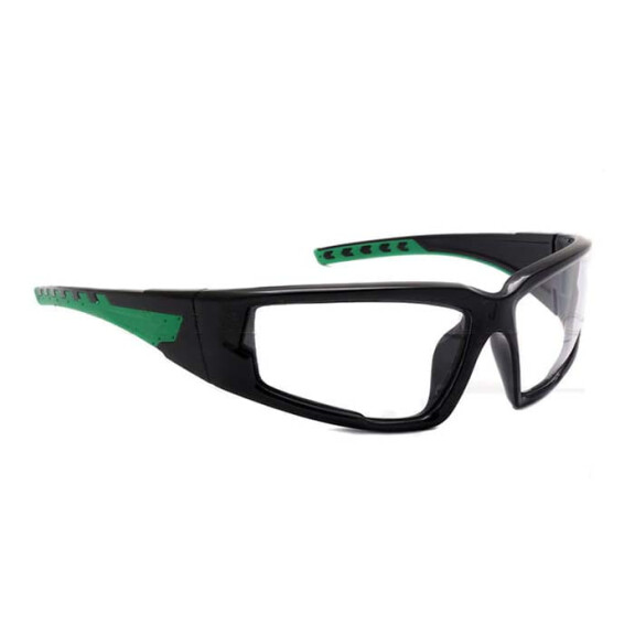 Okulary ochronne przeciwodpryskowe F-05 Black Green