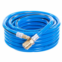 Przewód PVC zbrojony niebieski 8mm x 15m