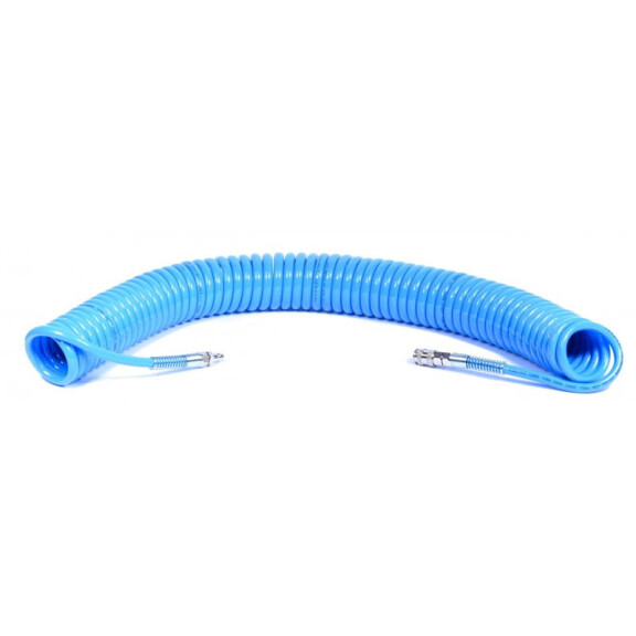 Wąż spiralny poliuretan PU 14x10-15m TB