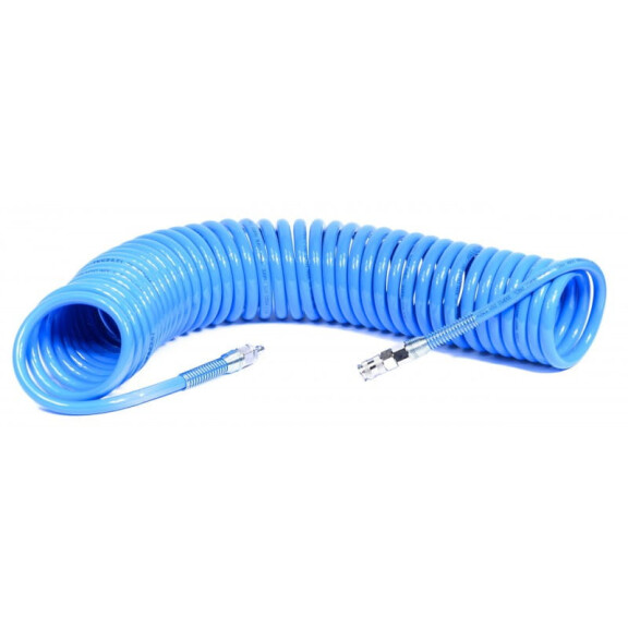 Wąż spiralny poliuretan PU 16x11-15m TB