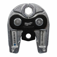 Szczęki zaciskowe 15mm Milwaukee J12-M15 GEBERIT MAPRESS - 4932480880