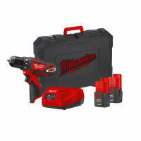 Wiertarko-wkrętarka Milwaukee M12 BDD-152C AKU 12V (2x 1.5 Ah) - 4933451460