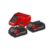 Zestaw ładowarka + 2x akumulator Milwaukee M18 NRG-202 AKU 18V (2x 2.0 Ah)