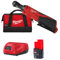 Grzechotka udarowa 1/4" Milwaukee M12 IR-201B 1/4 AKU 12V (1x 2.0 Ah) - 4933441725