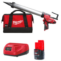 Pistolet do klejenia 600ml Milwaukee M12PCG/600A-201B AKU 12V (2.0 Ah) - 4933441670