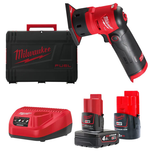 Szlifierka punktowa Milwaukee M12 FDSS-422X AKU 12V (1x 4.0 Ah 1x 2.0 Ah) - 4933479681