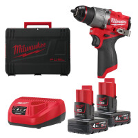 Wiertarko-wkrętarka Milwaukee M12 FDD2-402X AKU 12V (2x 4.0 Ah) - 4933479874