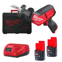 Piła szablasta Milwaukee M12 CHZ-202X AKU 12V (2x 2.0 Ah) - 4933447738