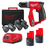 Wiertarko-wkrętarka Milwaukee M12 FDDXKIT-202X AKU 12V (2x 2.0 Ah) - 4933464979
