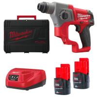 Młotowiertarka SDS-PLUS Milwaukee M12 CH-202X AKU 12V (2x 2.0 Ah) - 4933446046