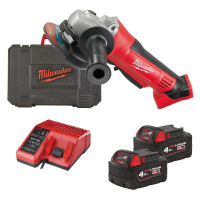 Szlifierka kątowa 125mm Milwaukee HD18 AG-125-402C AKU 18V (2x 4.0 Ah) - 4933441507