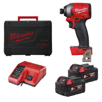 Zakrętarka udarowa ¼″ Milwaukee M18 FID2-502X AKU 18V (2x 5.0 Ah) - 4933464088