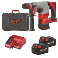 Młotowiertarka SDS-PLUS Milwaukee HD18 HX-402C AKU 18V (2x 4.0 Ah) - 4933441280