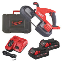 Pilarka taśmowa Milwaukee M18 FBS85-202C AKU 18V (2x 2.0 Ah) - 4933471497