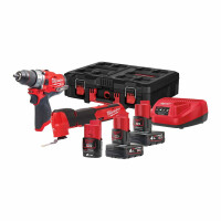 Zestaw narzędzi Milwaukee M12 FPP2AX-423P AKU 12V (2x 4.0 + 2.0 Ah) - 4933478825