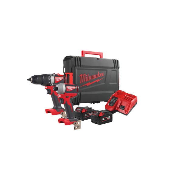 Zestaw narzędzi Milwaukee M18 BLPP2B2-502X AKU 18V (2x 5.0 Ah) - 4933464594