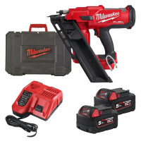 Gwoździarka 34° Milwaukee M18 FFNS-502C AKU 18V (2x 5.0 Ah) - 4933478302