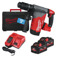 Młot udarowy 32mm SDS-PLUS Milwaukee M18 ONEFHPX-552X AKU 18V (2x 5.5 Ah) - 4933478496