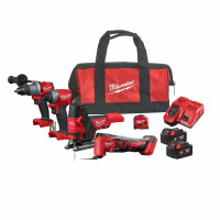 Zestaw narzędzi Milwaukee M18 FPP4F2-502B AKU 18V (2x 5.0 Ah) - 4933471208