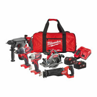Zestaw narzędzi Milwaukee M18 PP5B-502B AKU 18V (2x 5.0 Ah) - 4933479541