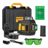 Laser krzyżowy płaszczyznowy Smart 3x360° 40XL zielony (40m)