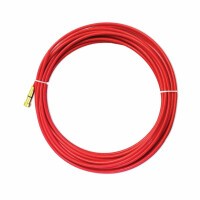 Wkład teflonowy aluminium czerwony 5m fi 1,0-1,2mm