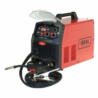 Spawarka inwertorowa MIG/MAG Ideal Professional PRAKTIK MIG 200 SYNERGIC + MMA/TIG LIFT [230V]