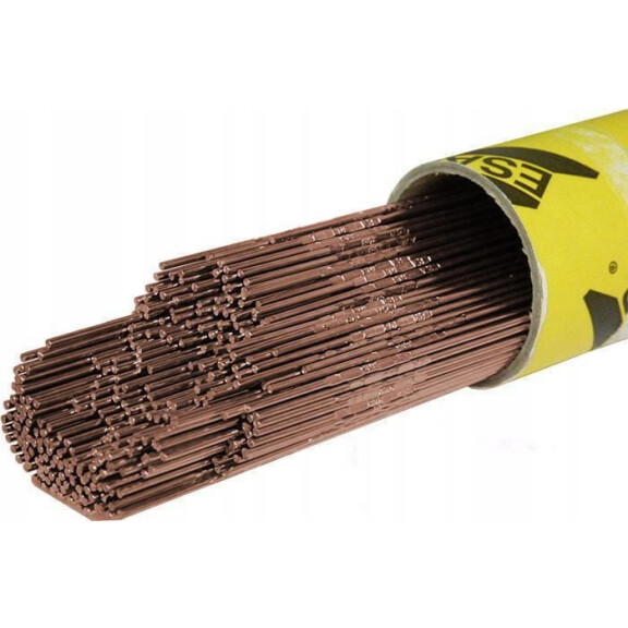 Drut spawalniczy pręty TIG do stali czarnej ESAB OK Tigrod 3.2mm (1kg)