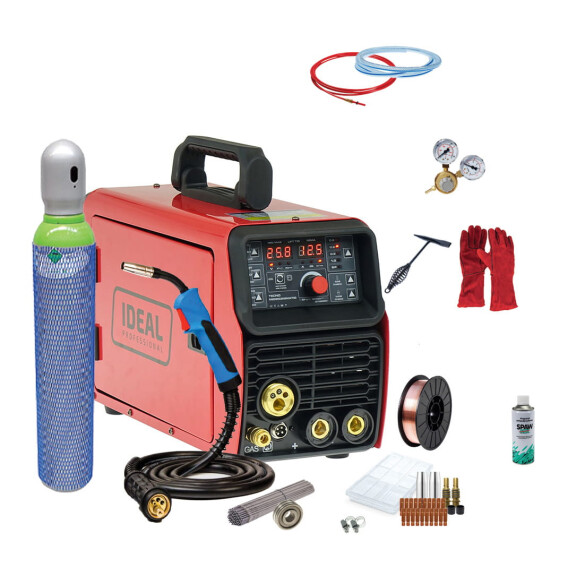 Spawarka inwertorowa MIG/MAG Ideal TECNO MIG 203 LCD - zestaw #2