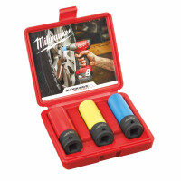 Zestaw nasadek ½″ do felg Milwaukee SHOCKWAVE / 3 elementy - 4932451568
