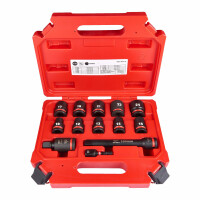 Zestaw nasadek udarowych 1/2" krótkie Milwaukee IMPACT DUTY STD / 13 elementów
