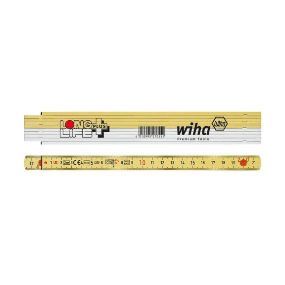 Przymiar składany Wiha Longlife® Plus 2 m - 27055