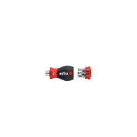 Magnetyczny wkrętak płaski z magazynkiem bitów Wiha - 33746