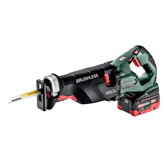 Piła szablasta Metabo SSEP 18 LTX BL MVT 18V AKU (2x8Ah) 602258810