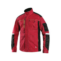 Bluza Canis CXS STRETCH czerwona - czarna - 1010-027