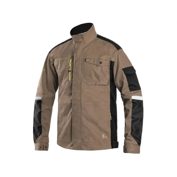 Bluza Canis CXS STRETCH beżowo-czarna - 1010-027