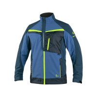 Bluza CXS NAOS Canis męska niebiesko-żółta HV 1010-100