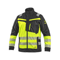 Bluza CXS NAOS HV czarno-żółta Hi-Vis - 1010-100
