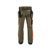 Spodnie Canis CXS NAOS zielone - 1020-100