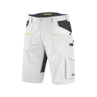 Szorty Canis CXS STRETCH biało-szare - 1060-027
